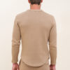 Sweat molleton camel dos homme ELOM PARIS