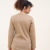 Sweat Pantalon tailleur molleton camel dos femme ELOM PARIS
