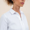 col chemise blanche coton femme Elom Paris