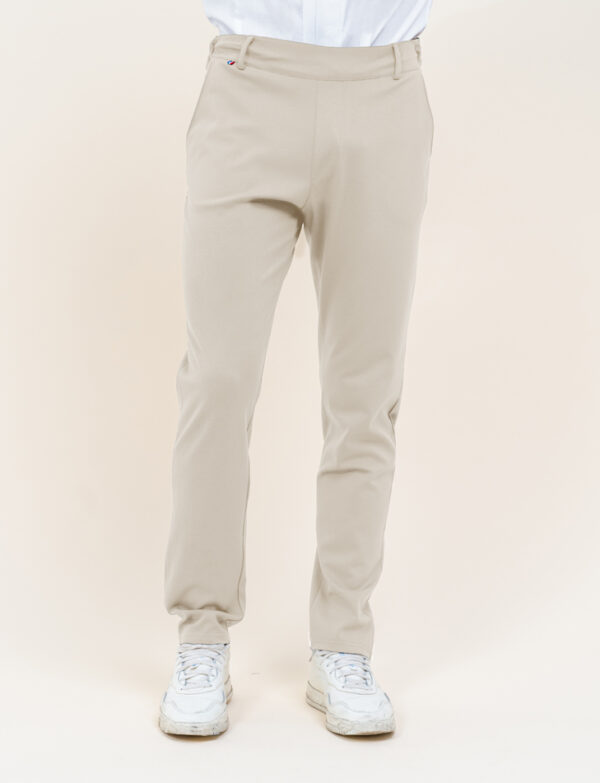 tailleur confortable beige homme Elom Paris